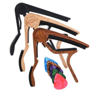 民谣/电吉他变调夹+5拨片 Guitar Capo