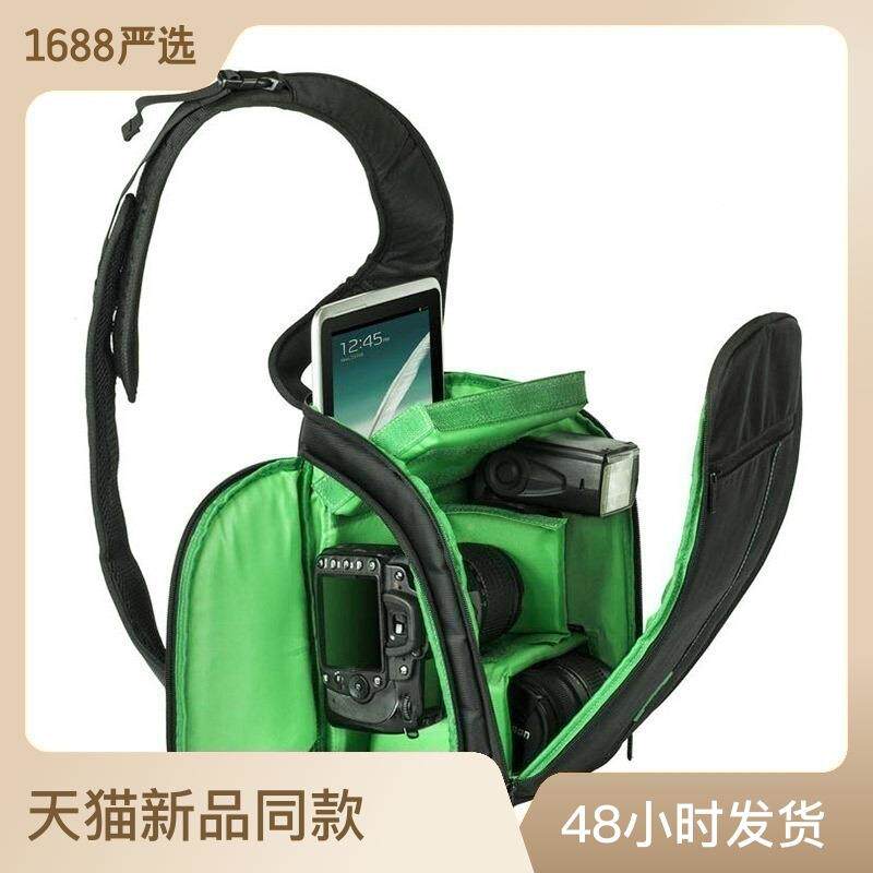 跨境爆款户外摄像机包单肩斜跨单反相机包数码相机摄影包怎么看?