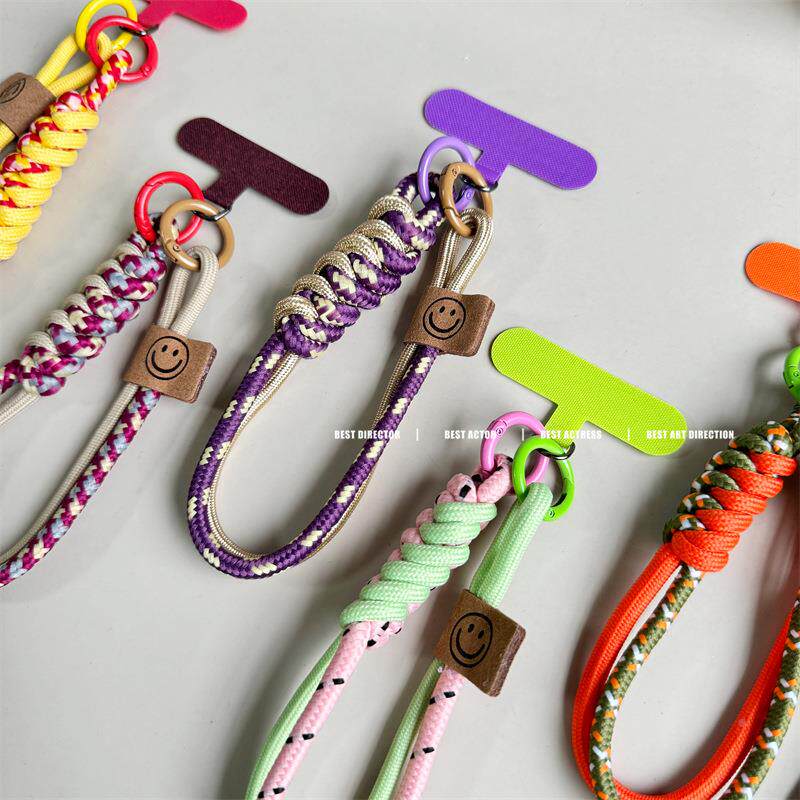 手机挂绳手腕带夹片手绳垫片手提固定卡片防丢链条结实绳子腕带短