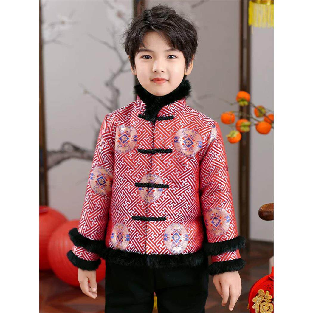 男童汉服儿童唐装春秋款