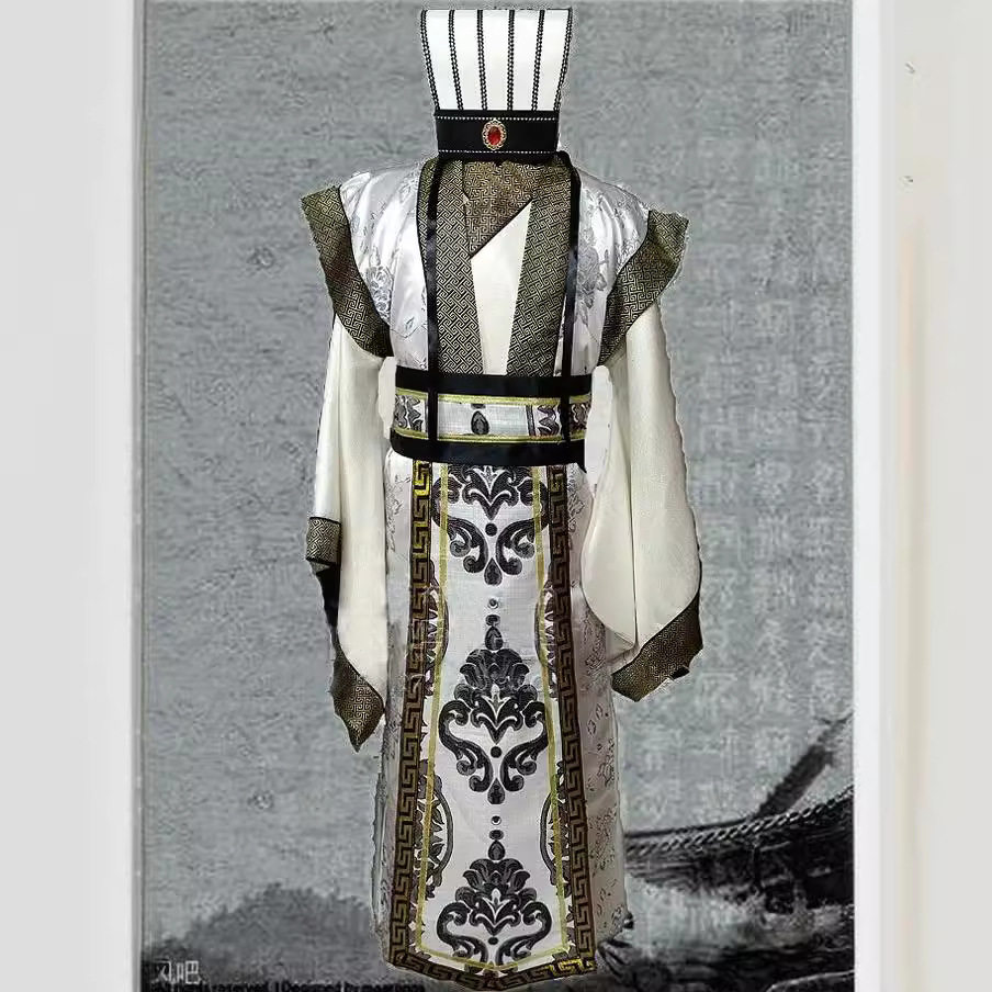 古装汉式婚礼服古代员外