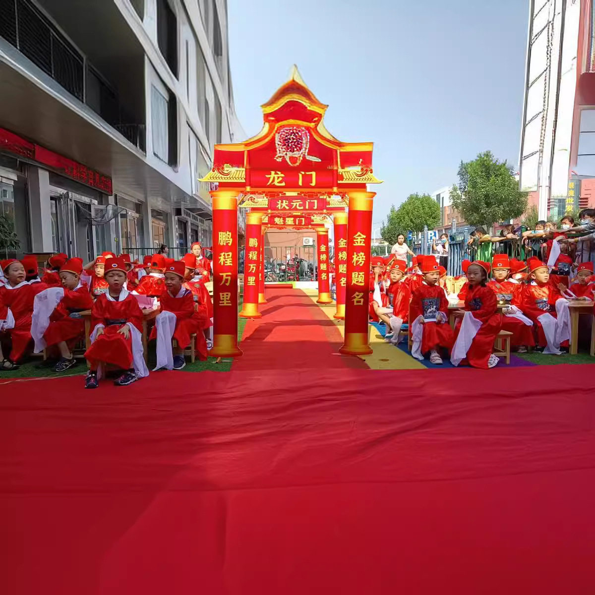 儿童服幼儿园毕业典礼服京剧黄梅戏戏服走秀中国风华服舞台演出