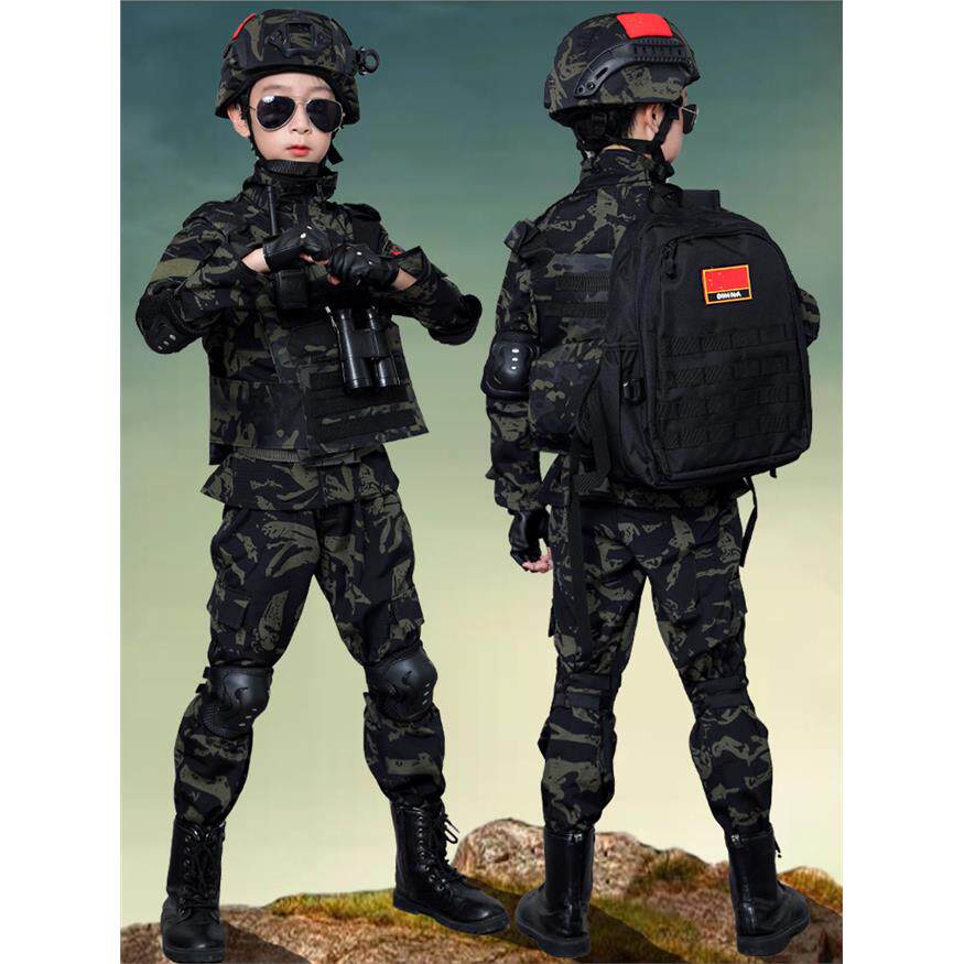 夏令营迷彩服套装儿童特
