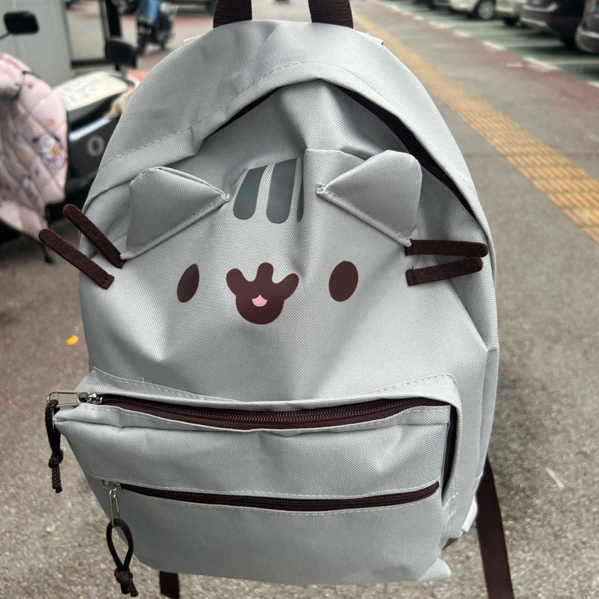 高颜值可爱卡通双肩包初中女孩高中学生书包萌休闲旅游轻便小背包