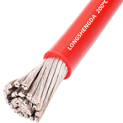 航模耐高温特软硅胶线16 14 12 10 8 7 6 5 4AWG锂电池汽车超软线