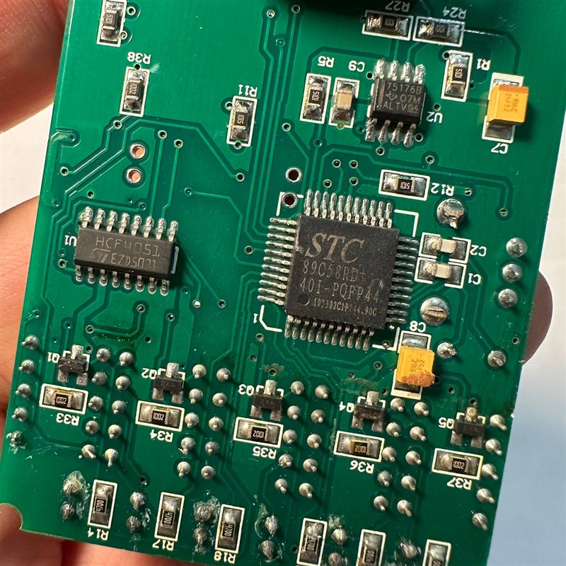 变频器控制面板主板 STC89C58RD单片机 研究价