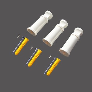 卫生间圆管小背篓暖气片挂钩固定支架螺丝卡扣卫浴挂件卡子配件