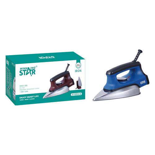 winning star跨境家用烫衣英欧规特氟龙底板耐高温电熨斗Dry Iron