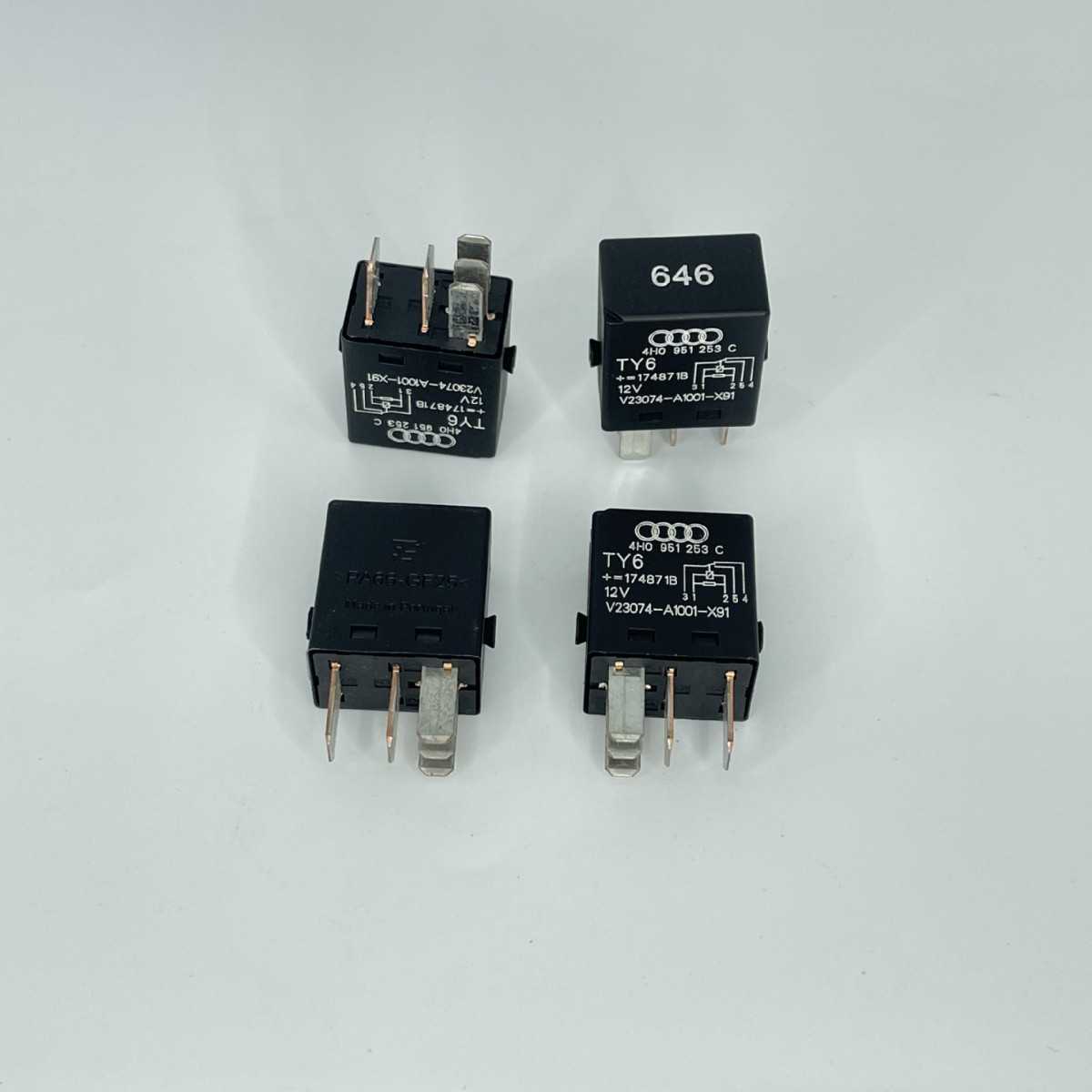 全新泰科继电器V23074-A1001-X91奥特646号继电器4H0951253C