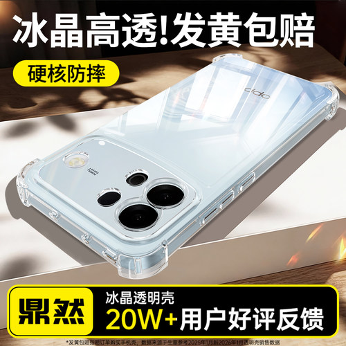 透明硅胶软壳，全包防摔