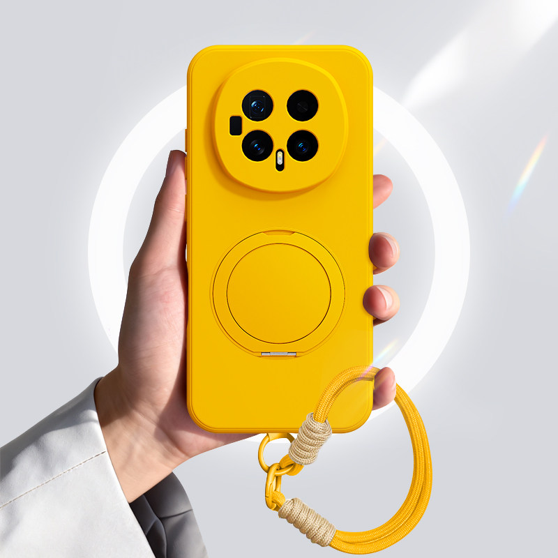 适用荣耀Magic8手机壳HonorMagic7Pro新款保护套带支架majic6硅胶5proAir带挂绳华为魔术3至臻版4防摔男女后