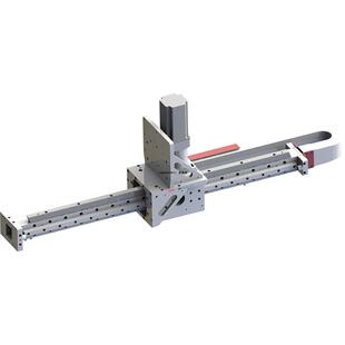 齿轮齿条重型滑台模组上下料桁架机械手龙门架码垛机器人行走轨道