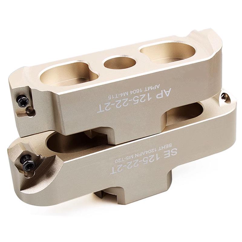 45度平面铣刀盘KM12壳形50 63 80 100 125 160到250 SE桥式铝合金