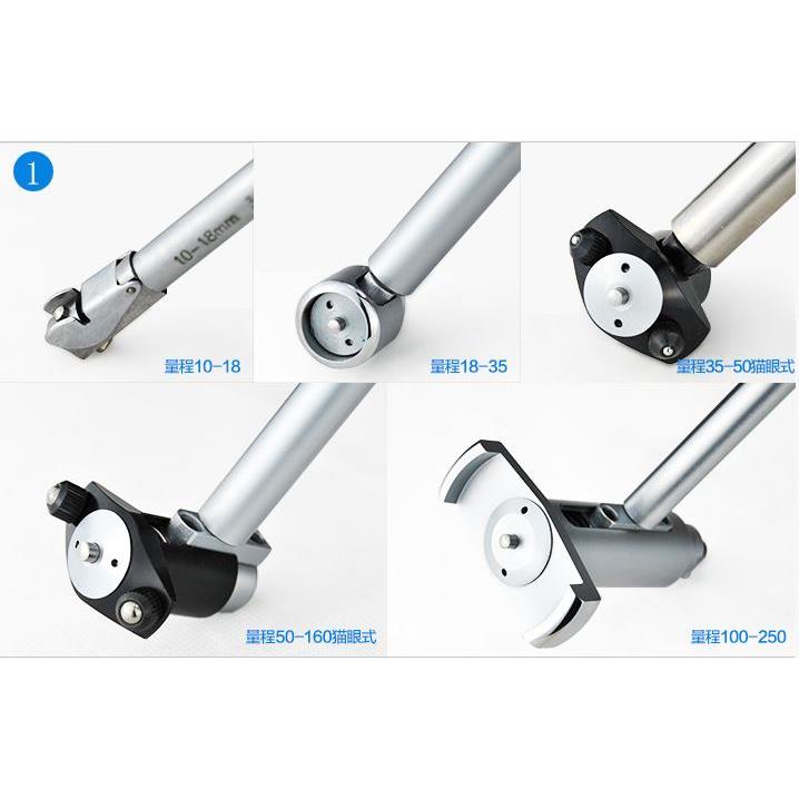 成量杠杆 内径 百分表 千分表涨簧护桥式3-4-6-10-450内径量缸表