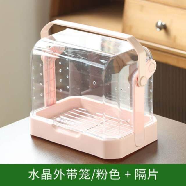 手提鹦鹉鸟笼便携外出玄凤鸟笼专用玄凤包虎皮遛百灵笼子牡丹外带