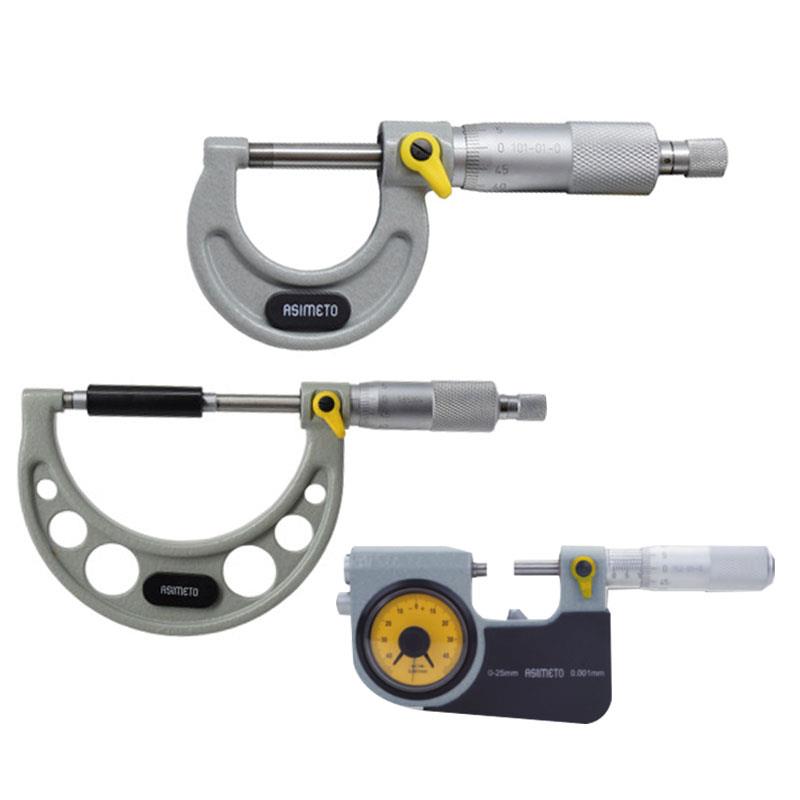 正宗德国安度 ASIMETO 外径 微米 杠杆千分尺0 25 50 75 100  300