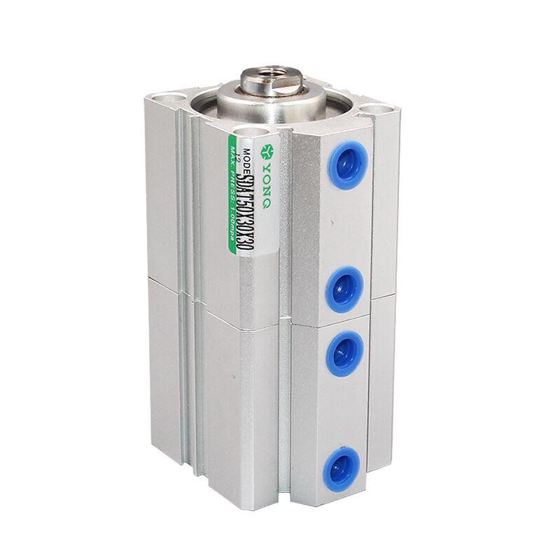 SDAT薄型倍力增压气缸 多位置双行程气缸SDAT32/40/50/63/80/100