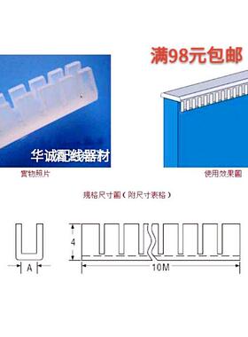 KG050/AMB-5尼龙活用护线套 护齿套 护线齿自由绝缘保护套机箱套