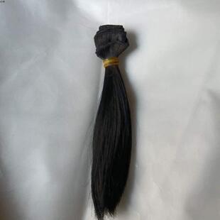 ,柔软丝发排丝料牛奶bjd毛发制作假发特软丝分仿材料假发丝娃娃3