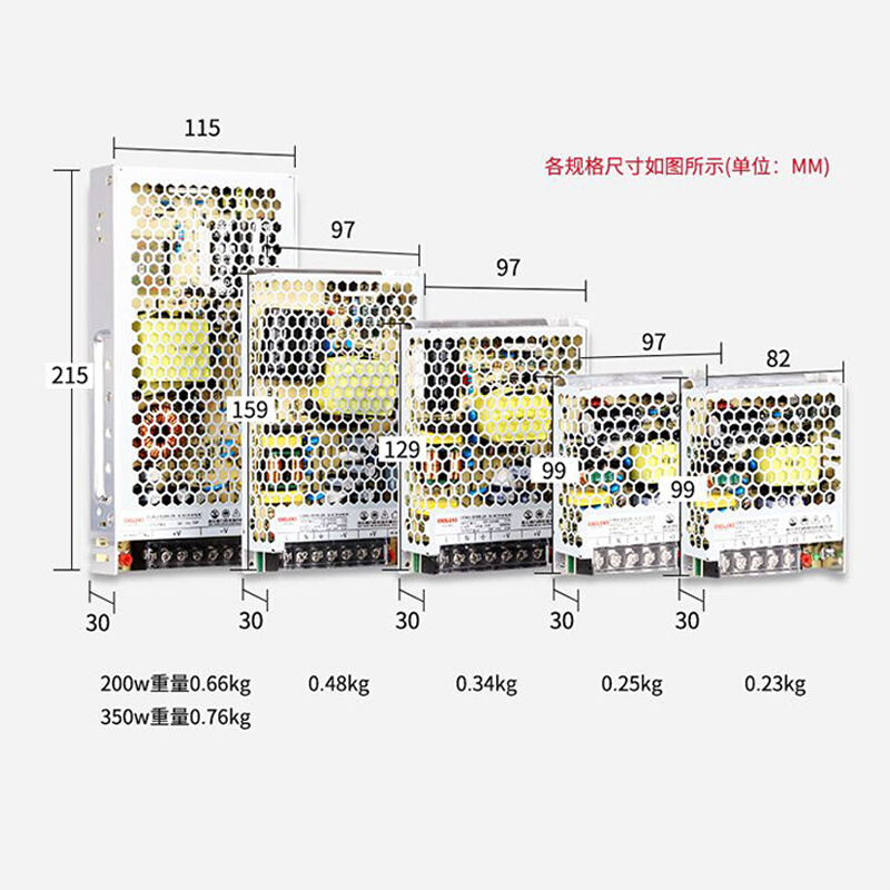。CDKU-S超薄型开关电源LED灯带条220V直流监控变压器包邮