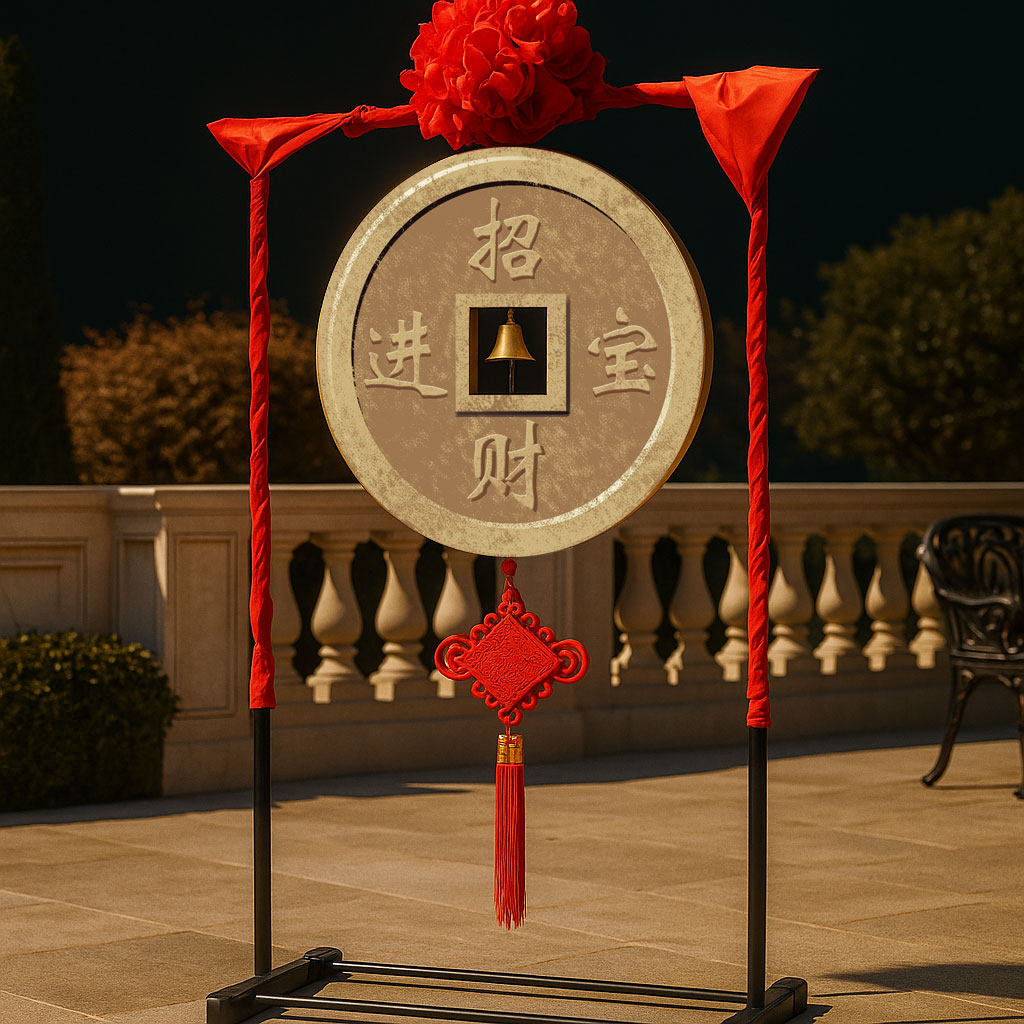 投掷大铜钱定制景区游园