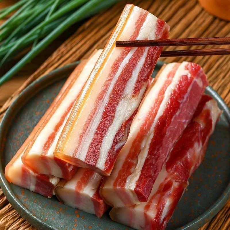 风干五花肉湖南特产正宗风干腊肉农家自制风吹咸肉猪腌肉非烟熏