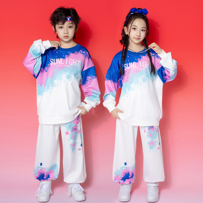 小学生运动会开幕式服装儿童班服团体演出套装幼儿园啦啦队表演服