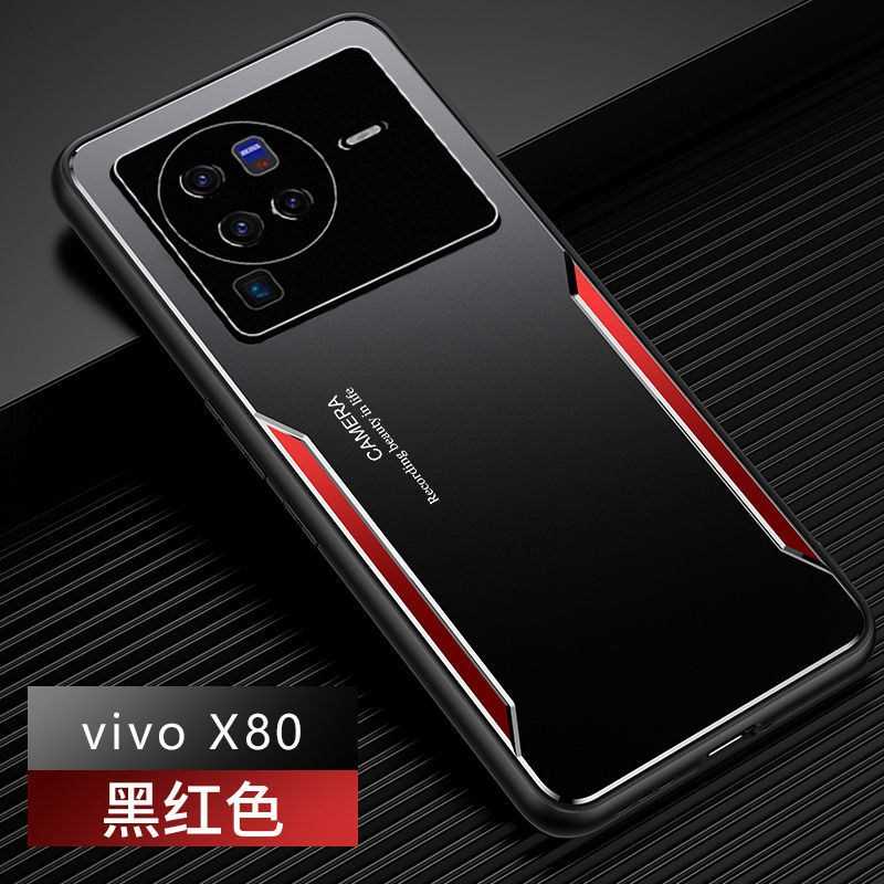 适用于vivox80手机壳xixox80高档奢华时尚男vivo叉八零金属硬壳v2