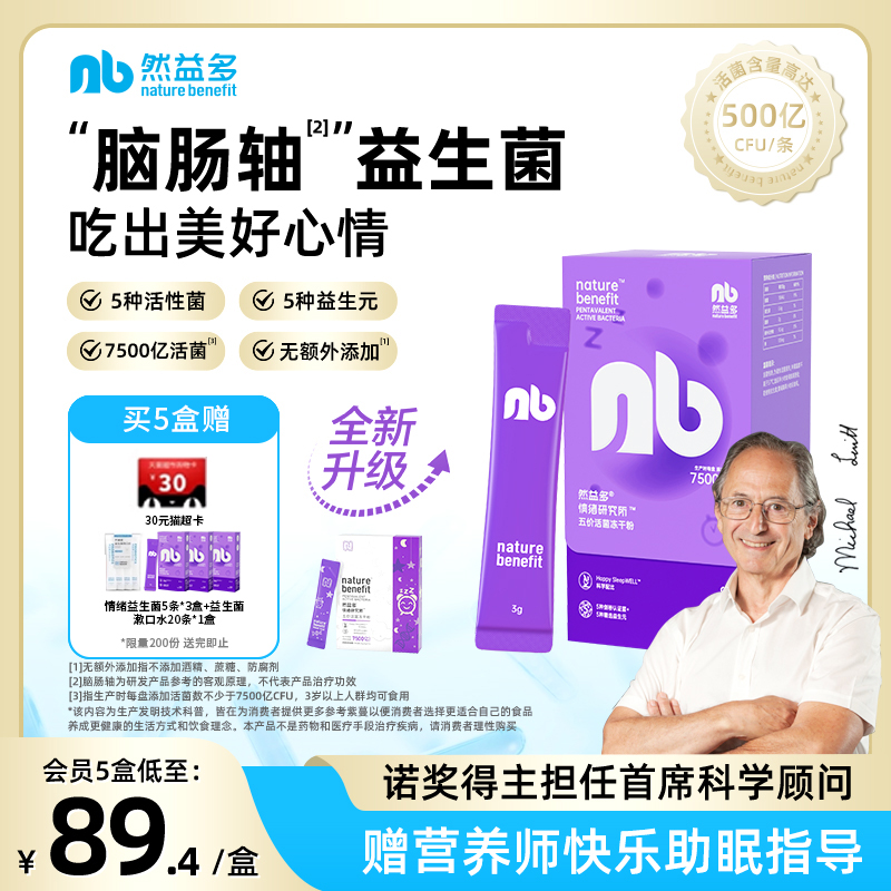 腦腸軸情緒益生菌三大專利