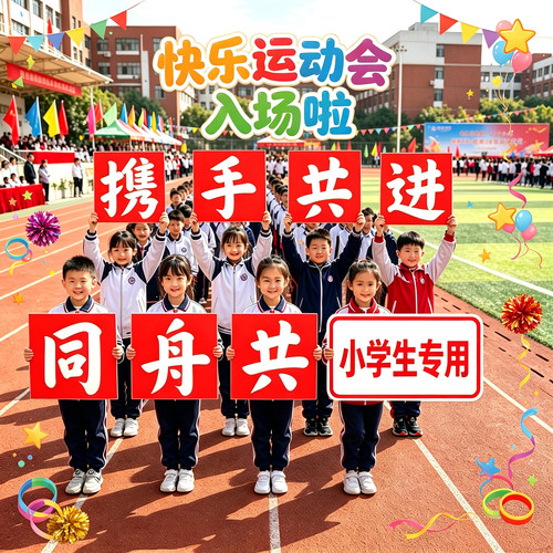 学校运动会入场创意道具开