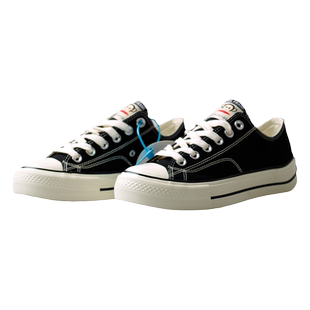 大嘴猴2025秋季新款情侣黄色低帮帆布鞋男女休闲厚底增高滑板鞋子