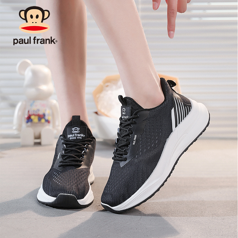 校园女鞋大嘴猴飞织鞋