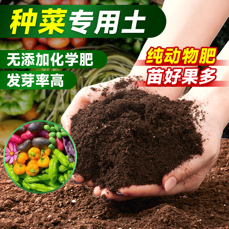 营养土种菜专用土阳台蔬菜有机土