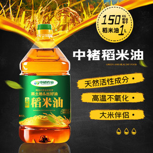 精炼稻米油精选优质金胚胚芽5L烹饪烘焙健康优品