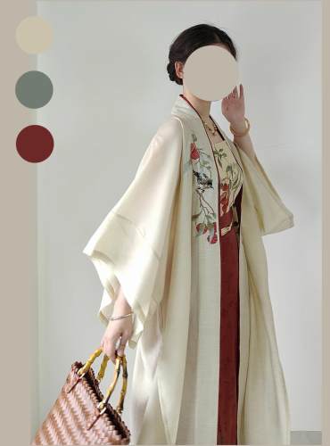原创天丝汉服日常汉服宋制现货