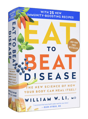 英文原版 Eat to Beat Disease 吃出自愈力 英文版 进口英语原版书籍