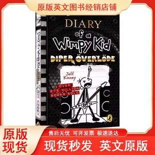 小学生成长阅读 Kinney章节桥梁书 小鬼日记 英文原版 Kid Wimpy Jeff 小屁孩日记17 儿童幽默小说读物 Diary