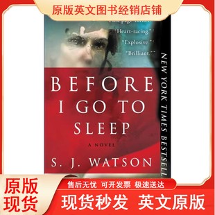 别相信任何人 在我入睡前 Before Sleep S.J.沃森 英文原版
