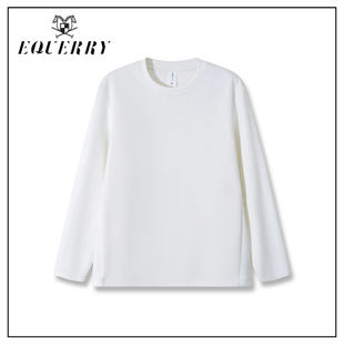 慧慧专享 圆领纯色加厚打底卫衣 男女同款 W211 内里夹鹅绒