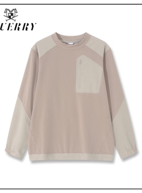 【潘文青专属】EQ男装秋装新款保暖男子抓绒衫卫衣-W203