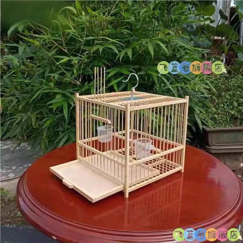 螽斯笼子大号笼竹制昆虫笼蟋蟀养殖笼鸣虫笼蚂蚱实木养殖笼纯手工