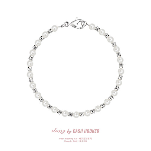 ClassybyCH 银饰 珠汐浮游系列 星粼·AstraRose 手链 轻奢送礼