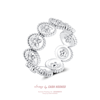 ClassybyCH 银饰 夏花阑珊系列 烁影·SolEclat 戒指 轻奢送礼