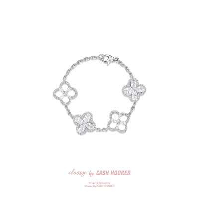 ClassybyCHS925花朵手链送女友