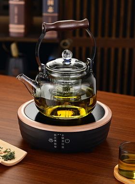 电陶炉茶炉迷你小型家用玻璃煮茶器铁壶烧水泡茶光波炉非电磁炉