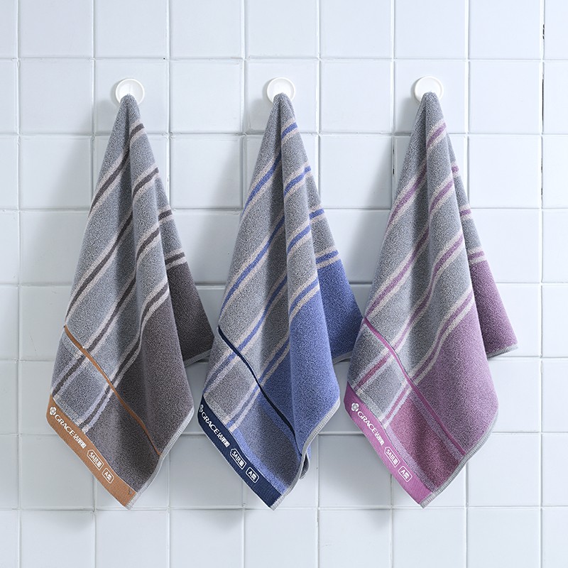 洁丽雅纯棉毛巾A类抗菌不掉毛