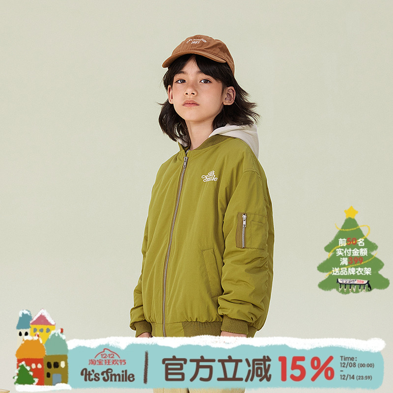 It'sSmile儿童保暖棉服外套