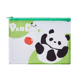 三年二班 A4文件袋科目分类袋书袋A5透明文件收纳袋拉链式学生专用初中生小学生学科分类袋试卷收纳袋作业袋