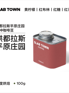 SLAB TOWN洪都拉斯平原庄园 红布林单品手冲咖啡豆精品黑咖啡100g