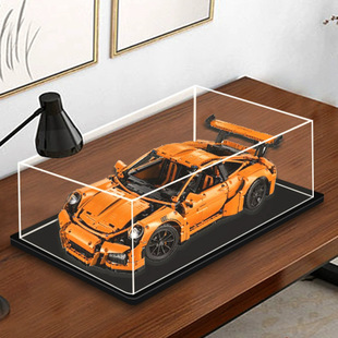 亚克力展示盒适用乐高42056保时捷 911 GT3 RS收纳盒防尘盒